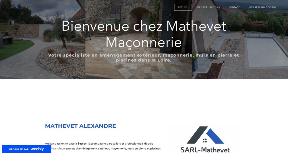 Ancien site de Mathevet Maçonnerie