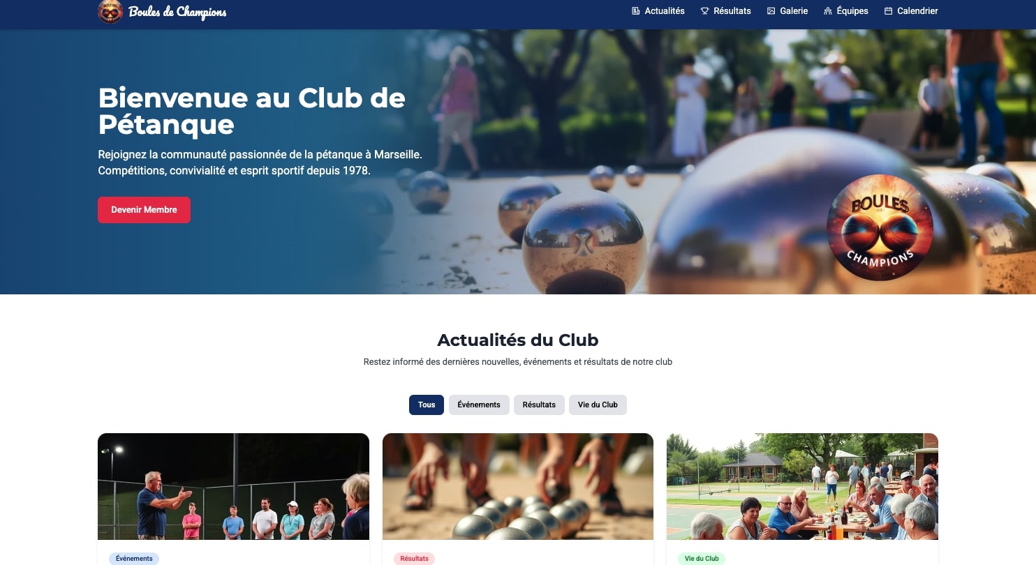 Club de Pétanque